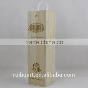 Single Wooden Box With Sliding Lid thumbnail-2