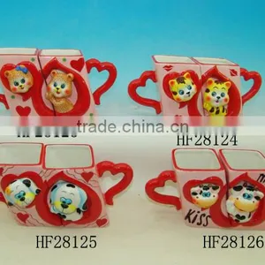 Ceramic Couple Cup thumbnail-1