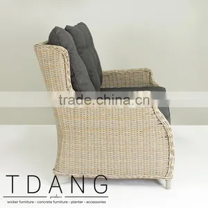 Driago Wicker Lounge Chair - Luxury Outdoor Wicker Furniture thumbnail-3