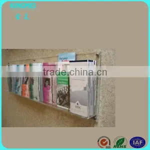 New Product White Acrylic Sign Holders,white Acrylic Brochure Holder With Logo Printing thumbnail-5