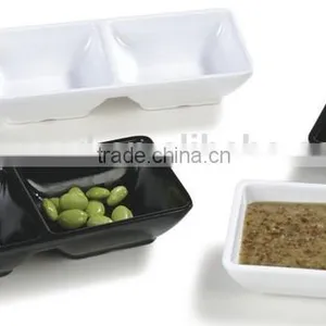 Solid Color Clear Melamine Soy Sauce Container for Restaurant thumbnail-1