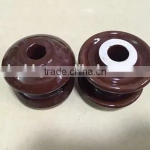 Low Voltage ED-2 Glazed Ceramic Porcelain Shackle Insulator thumbnail-1