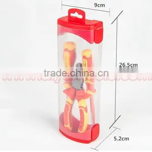 3pcs/set VDE Pliers Set Insulation Combination Plier Screwdriver Set High Pressure Resistance thumbnail-2