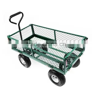 Heavy Duty Garden Trolley TC1840A Metal Cart thumbnail-1