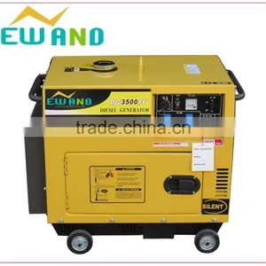 Cheap Silent Portable Generator Soundproof Thermoelectric Generator 12v dc 186f 3kw Diesel Generator thumbnail-1