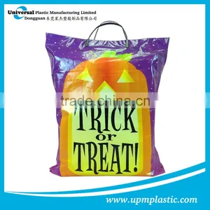 Disposable Degradable Clip Close Handle Plastic Carrier Bag thumbnail-2