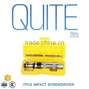 7PCS Impact Screwdriver Set Hand Impact Screwdriver Bit Set thumbnail-1