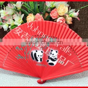 Chinese Bamboo Ladies Folding Fan thumbnail-5