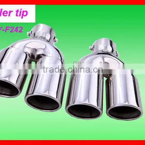 Stainless Exhaust Muffler Rear thumbnail-1