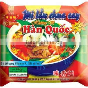Korean Style Sour and Hot Flavour Instant Noodles in Pack thumbnail-1