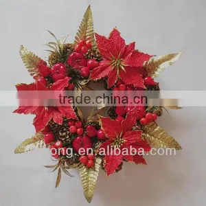 Christmas Artificial Flower Pine Wreaths for Decorations/all People/Party/Festival thumbnail-2