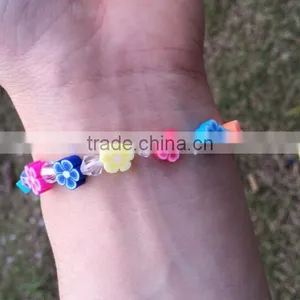 New Arrive Fashion Kids Bead Bracelets Colorful Acrylic Bracelets thumbnail-2