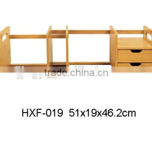 China Eco-friendly Bamboo Bookshelf for Desktop thumbnail-3