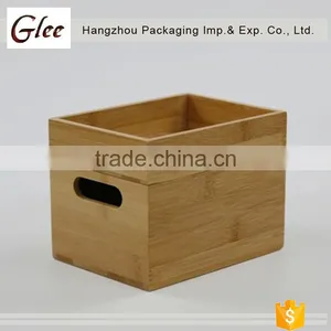 Clear ,simple and Beautiful Factory Direct Handmade Custom Bamboo Box thumbnail-4