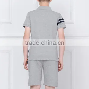 College Installed 2017 New Summer Boys' OLY Sports Short Sleeved Pieces of Two thumbnail-4