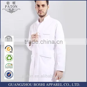 White Lab Coat For Medical Hospital Uniforms Doctor Gown thumbnail-1
