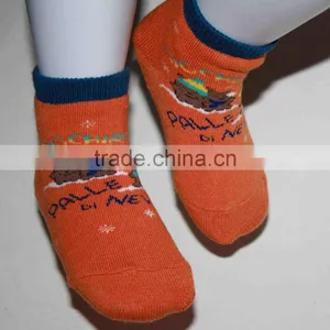 Knitted Lovely Comfortable Kids Baby Non Slip Custom Lovely Bear Sock thumbnail-1