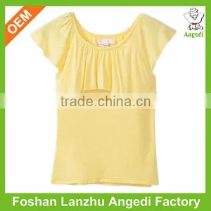 New Summer Kids T-Shirts Plain No Brand T-Shirt thumbnail-1