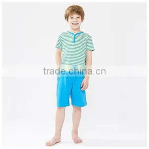 100%cotton Pajamas for Boys/kid Boys Suit Wear/made in China Pajamas thumbnail-2