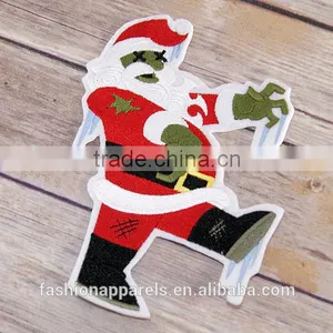 Custom High Quality Embroidered Creative Skulls Patch for Clothes Embroidery Patch Made in China Choose Size/color thumbnail-3