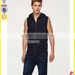 Wholesale OEM/ODM Mens Fleece Tank Tops Fashion Tank Tops thumbnail-1