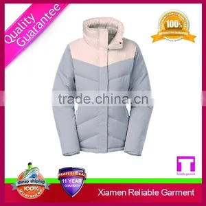 100% Goose Down Korean Style Fashion Women Coat thumbnail-1