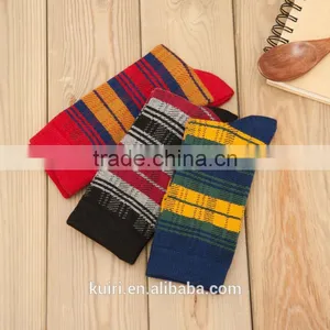 New 2015 Winter Socks Men Cotton Autumn Retro National Cuzhen Thick Line Sock Brand Mens Socks Warm thumbnail-1
