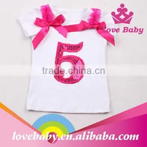 Wholesale High Quality Best Selling Latest Birthday Baby Top Skirt thumbnail-3