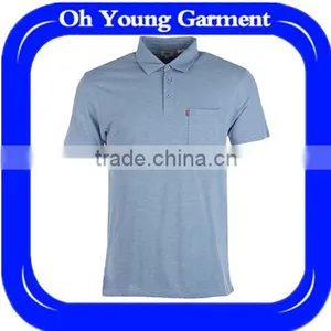 Promotion Oem Custom Blank Polo Shirts Pique Fabric High Quality Online Shopping Men Polo Shirt With Packet thumbnail-1