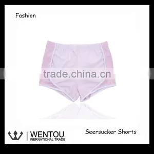 Newest Monogrammed Seersucker Running Shorts thumbnail-5