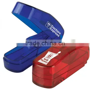 Pill Splitter - Cuts Pills Safely and Easily, Storage Compartment for Pills and Comes With Your Logo thumbnail-1