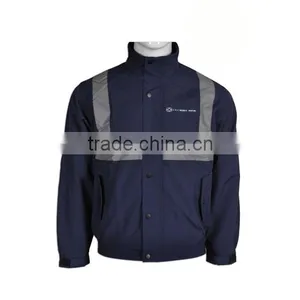 ISO 9001 Garment Industry Waterproof Hi-vi Hisibility Jacket thumbnail-3