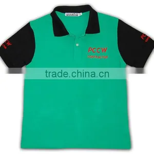 School Uniform Factory Girls' Short Sleeve Men Polo T-shirt 100% Cotton thumbnail-5