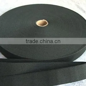 Roll Braided Elastic Rubber Band White Black Knitted Elastic thumbnail-2