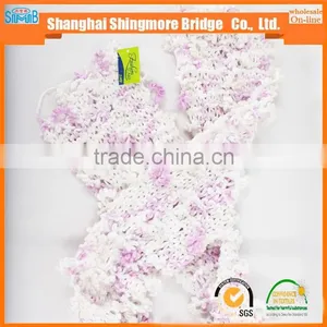 China Novelty Flower Yarn Supplier Hot Wholesale Scarf Fusion Yarn for Yarns Knitting thumbnail-5