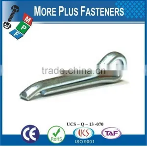 Made In Taiwan High Strength Spring Material Hammerlock Cotter Pin Stainless Steel Carbon Steel thumbnail-4