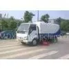 Road Sweeper Truck XZJ5060TSL for Water Spray, Sweep Road / Pavement, Suction and Automatic Unload t thumbnail-1