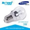 E27 3W LED Warm Light Lamp Bulb thumbnail-1