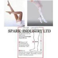 Thigh High Anti- Embolism Medical Compression Stockings With Closed Toe thumbnail-1