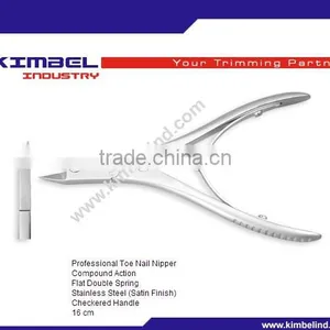 Thick Nail Cutter/ Compound Action Clipper/ Heavy Stainless Steel Cutter/ Chiropody Nail Cutter thumbnail-1