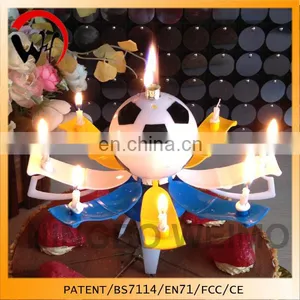 Animated Star Firecracker Birthday Candle With Music thumbnail-1
