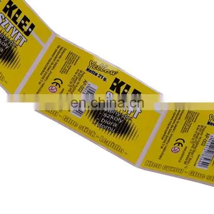 Colorful Self-adhesive Paper Sticker Roll Label /customized Packaging Sticker thumbnail-2