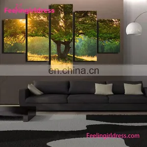 Beautiful Scenic Tree 3D Wholesale Wall Oil Canvas Paintings thumbnail-1