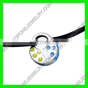 High Quality Stainless Steel Heart Key Lock Necklace thumbnail-1