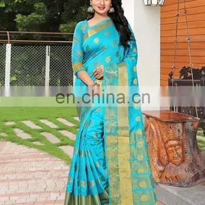 Banarasi Silk Saree thumbnail-4