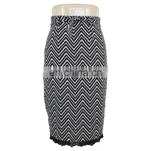 High Quality A-line Suedette MIni Skirt With Button thumbnail-1