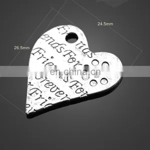 Wholesale Heart Shape Pendant Alloy Pendant Inner Wear Accessories thumbnail-3
