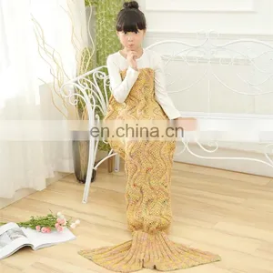 Cute Children on Sale Sleeping Bag Warm Mermaid Tail Blanket thumbnail-2