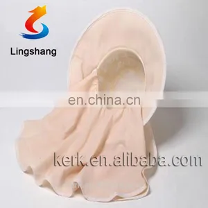 Outdoor Wide Brim Unique Desigh Polyester Woman Hat With Detachable Beautiful Veil thumbnail-1