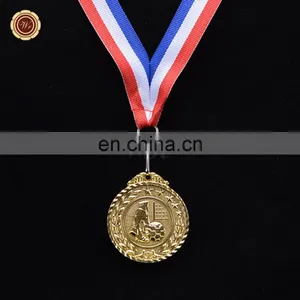 WR Wholesale Art Crafts Metal Sport Medal Model Collectible Zinc Alloy Football Awards Medals thumbnail-2
